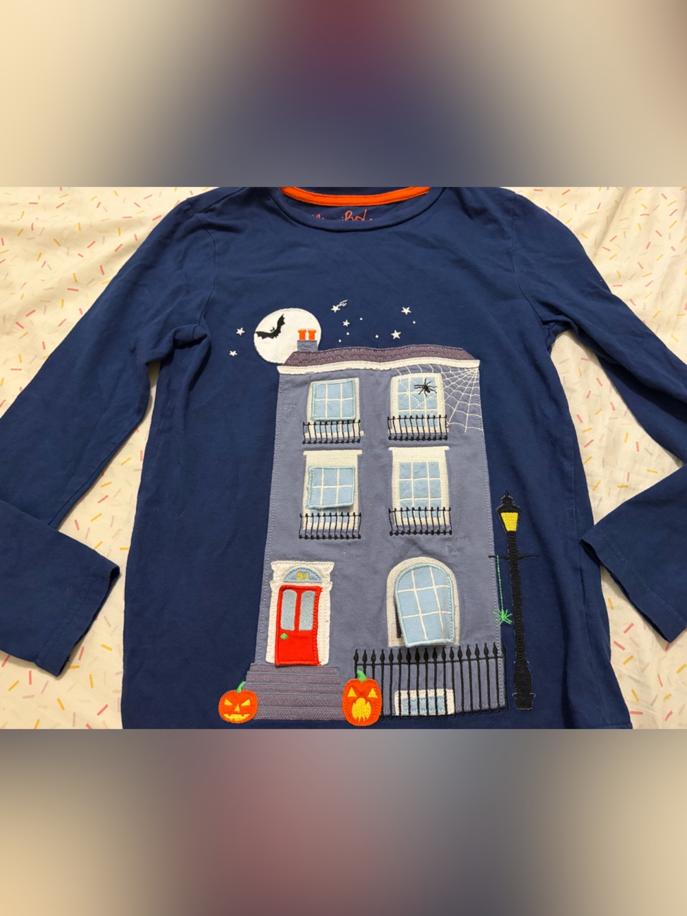 Mini Boden Halloween Shirt
